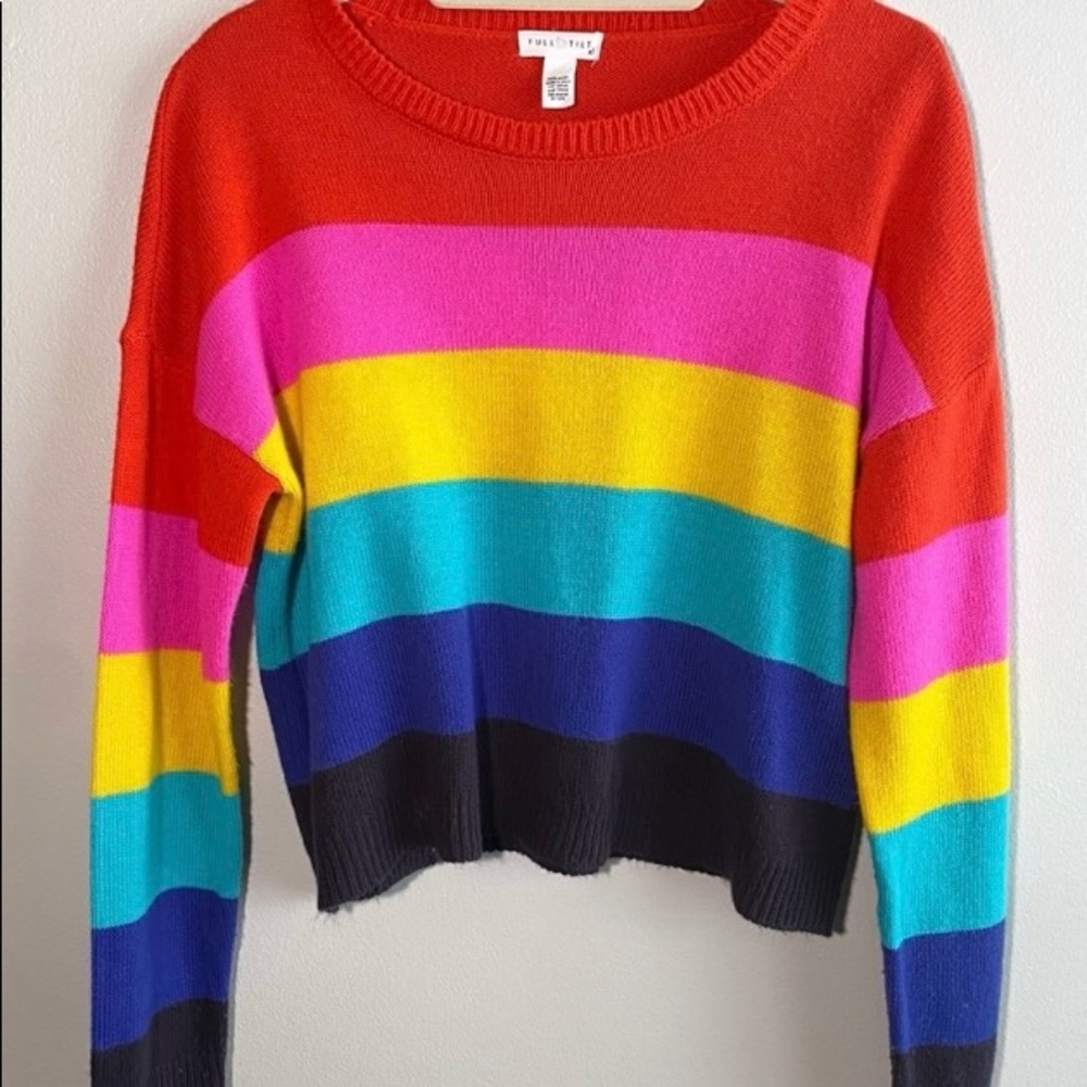 Colorful Striped Sweater
